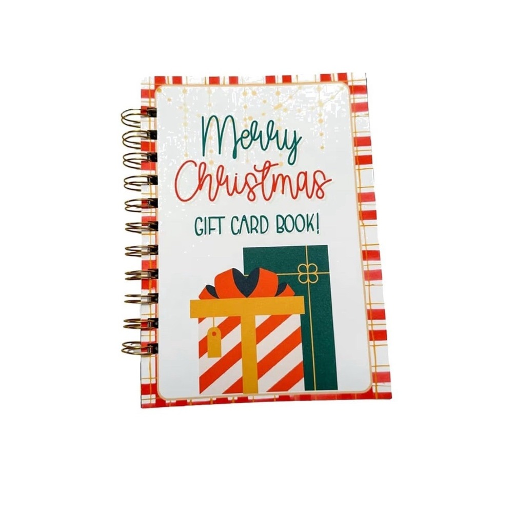 2026 Gift Card Book - Merry Christmas Gift Card Book